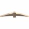 Ekena Millwork Bellingham Smooth Timber Gable Bracket, Douglas Fir, 60"W x 12"H x 3 1/2"D x 5 1/2"F, 5/12 Pitch GBW060X12X0406BEL00SDF - alternate 4